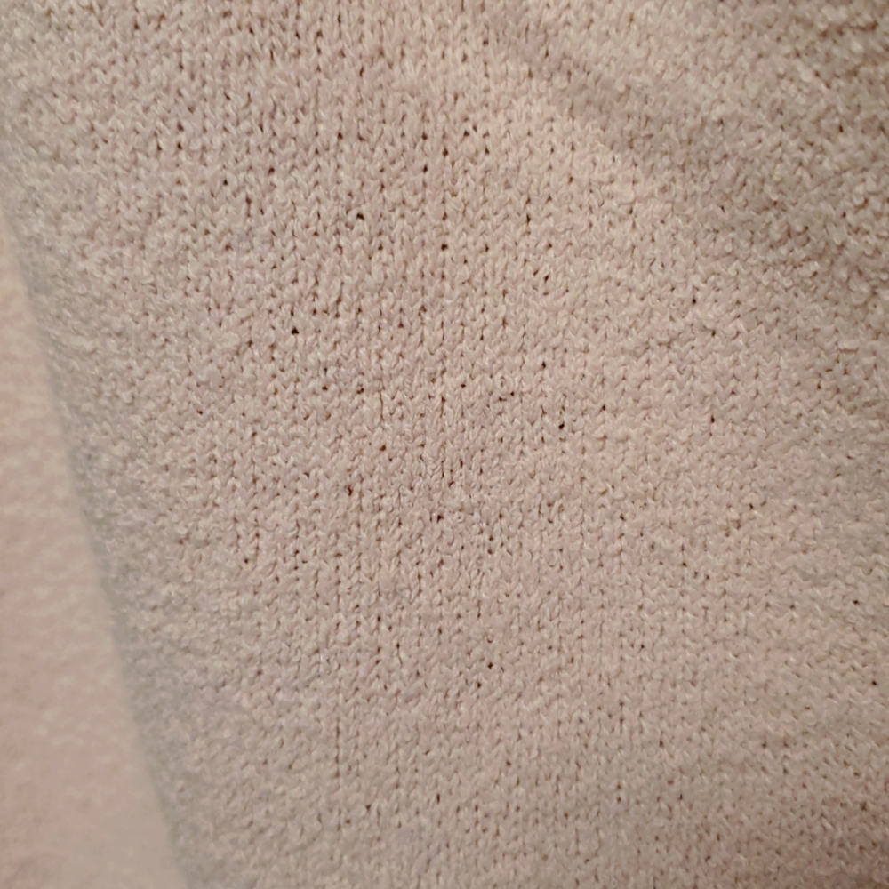 Vintage Castleberry Pink Knit Skirt Suit Set 2pc Button Chanel Style Size 12 - Picture 12 of 13